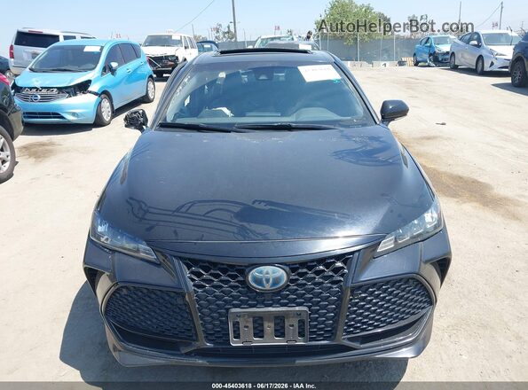 4T1EA1AB4MU006905 2021 TOYOTA AVALON Черный Вид щитка приборов