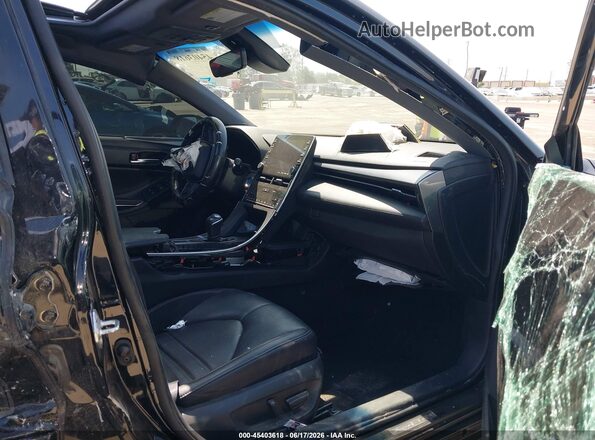 4T1EA1AB4MU006905 2021 TOYOTA AVALON Черный Вид салона спереди