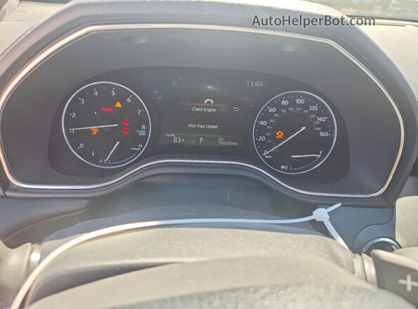 4T1EZ1FB0LU048777 2020 TOYOTA AVALON White Instrument cluster view