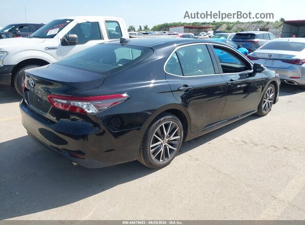 4T1F11AK1MU422317 2021 TOYOTA CAMRY Black Հետևի աջ
