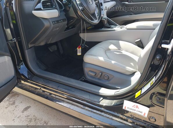 4T1F11AK1MU422317 2021 TOYOTA CAMRY Black Դիմացի տեսք