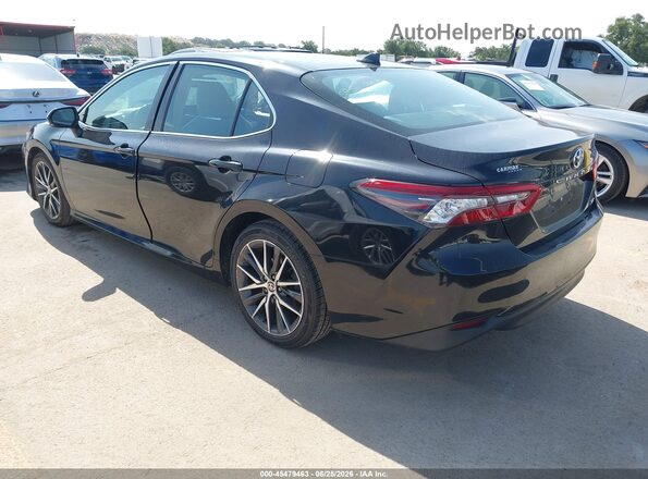 4T1F11AK1MU422317 2021 TOYOTA CAMRY Black Հետևի ձախ