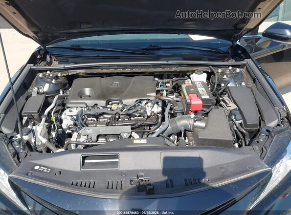 4T1F11AK1MU422317 2021 TOYOTA CAMRY Black Հետևի տեսք
