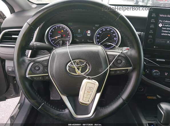 4T1F11AK1NU076447 2022 TOYOTA CAMRY Gray Vista del salpicadero