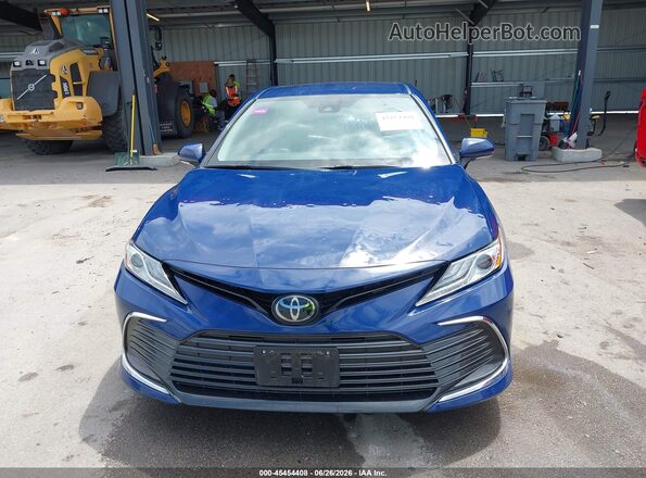 4T1F11AK1PU155166 2023 TOYOTA CAMRY Blue Vista del cuadro de instrumentos