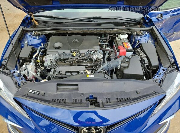 4T1F11AK3PU178884 2023 TOYOTA CAMRY Blue უკანა სალონის ხედი