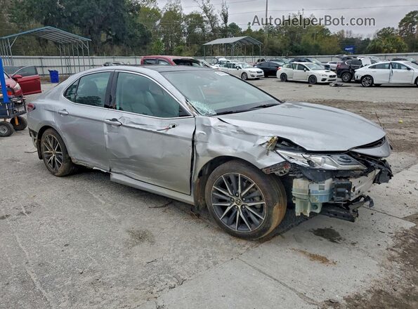 4T1F11BK3PU074197 2023 TOYOTA CAMRY Серебряный Передняя правая четверть