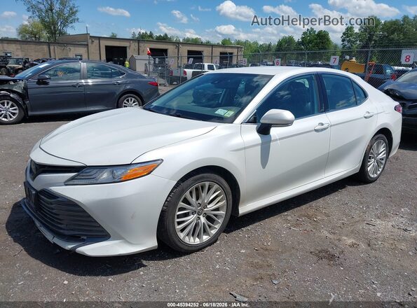 4T1F11BK7LU005233 2020 TOYOTA CAMRY White Przód lewy