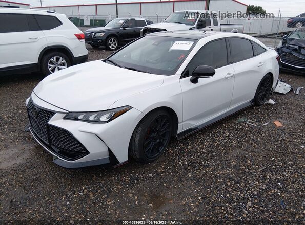4T1FZ1FB1MU064041 2021 TOYOTA AVALON White Vista tres cuartos delantera izquierda