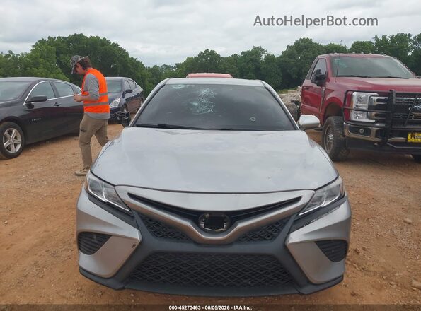 4T1G11AK0LU944293 2020 TOYOTA CAMRY Silver Սալոնի հետևի տեսք