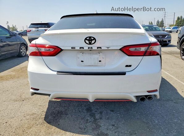 4T1G11AK0LU991694 2020 TOYOTA CAMRY White Widok z tyłu