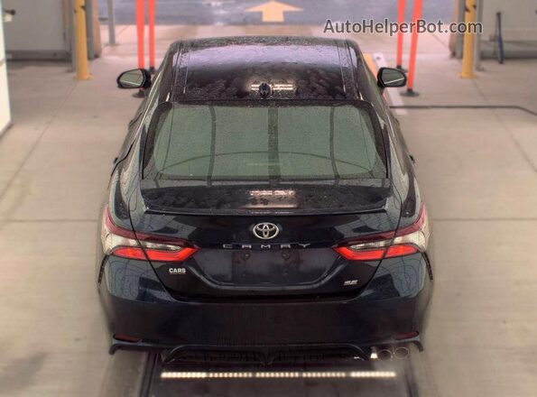 4T1G11AK0MU435841 2021 TOYOTA CAMRY Black Vista interior de 360 grados