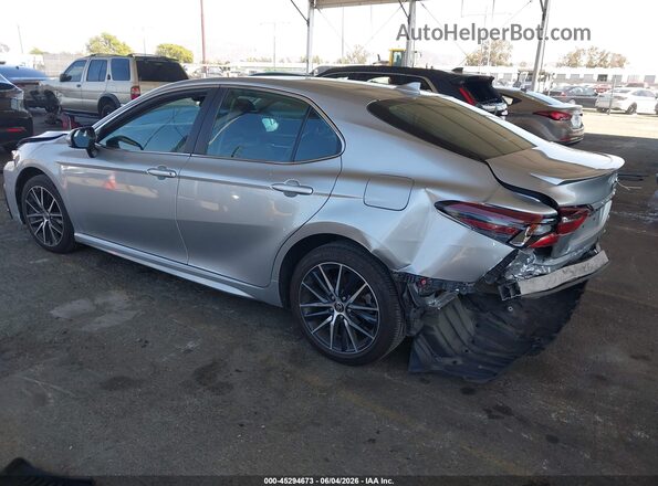 4T1G11AK0MU565487 2021 TOYOTA CAMRY Silver Rear left