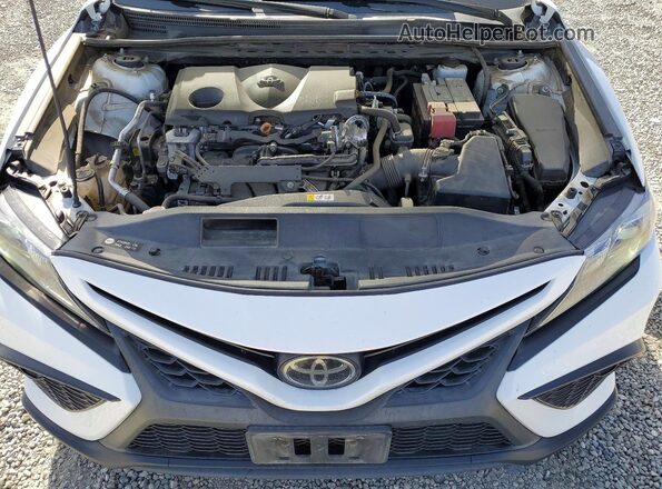 4T1G11AK0MU616809 2021 TOYOTA CAMRY White Rear interior view