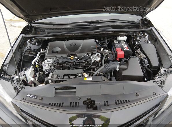4T1G11AK0NU071700 2022 TOYOTA CAMRY Black Вид ззаду