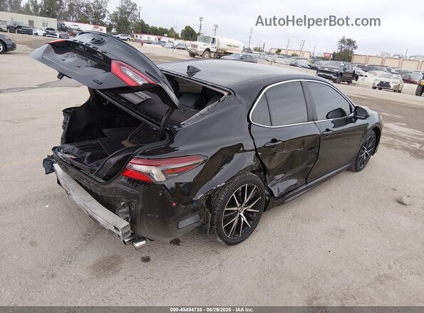 4T1G11AK0NU071700 2022 TOYOTA CAMRY Black Задня права чверть