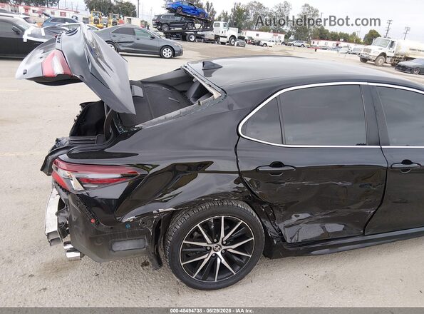 4T1G11AK0NU071700 2022 TOYOTA CAMRY Black Панорамний вид салону 360°