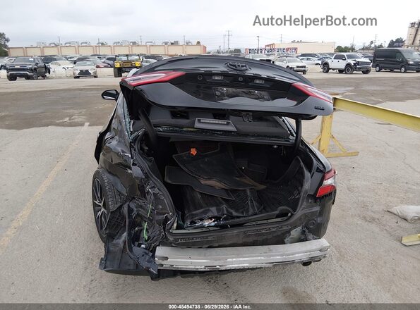 4T1G11AK0NU071700 2022 TOYOTA CAMRY Black Вид щитка приладів