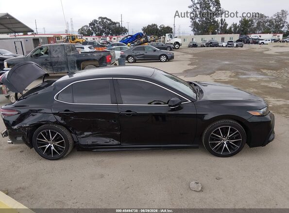 4T1G11AK0NU071700 2022 TOYOTA CAMRY Black 