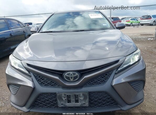 4T1G11AK1LU506740 2020 TOYOTA CAMRY Gray Widok deski rozdzielczej
