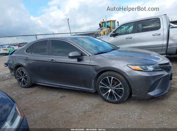 4T1G11AK1LU506740 2020 TOYOTA CAMRY Gray Widok zestawu wskaźników