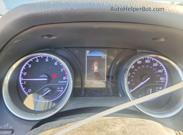 4T1G11AK2LU333536 2020 TOYOTA CAMRY Silver Вид щитка приладів