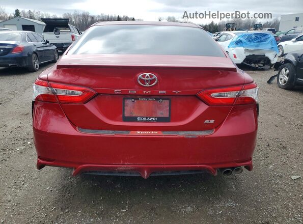 4T1G11AK2LU379187 2020 TOYOTA CAMRY Red 