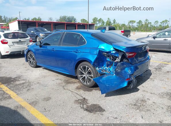 4T1G11AK2LU394675 2020 TOYOTA CAMRY Blue Հետևի ձախ