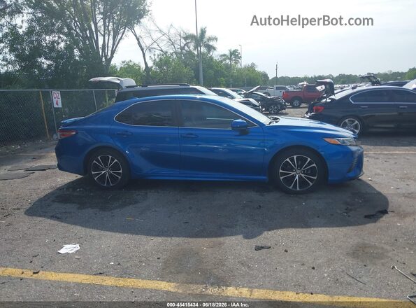 4T1G11AK2LU394675 2020 TOYOTA CAMRY Blue Սարքավորումների վահանակի տեսք