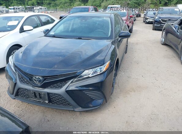 4T1G11AK2LU969406 2020 TOYOTA CAMRY Черный Передняя левая четверть