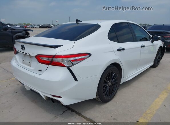4T1G11AK3LU383149 2020 TOYOTA CAMRY White Tył prawy