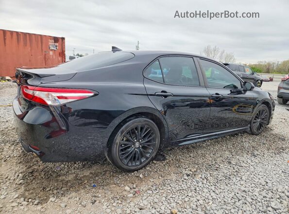 4T1G11AK4LU326488 2020 TOYOTA CAMRY Black Задня права чверть