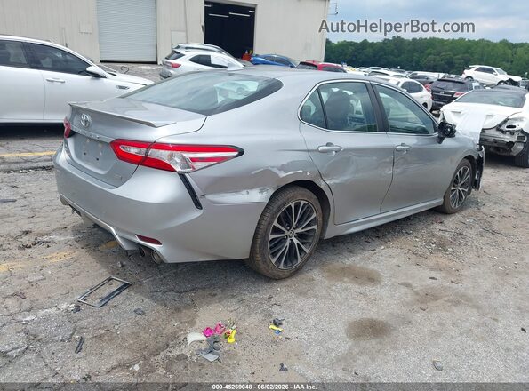 4T1G11AK4LU360883 2020 TOYOTA CAMRY Silver Задня права чверть