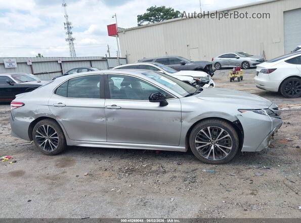 4T1G11AK4LU360883 2020 TOYOTA CAMRY Silver Вид задньої частини салону