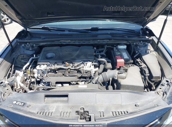 4T1G11AK4LU875754 2020 TOYOTA CAMRY Black Вид ззаду