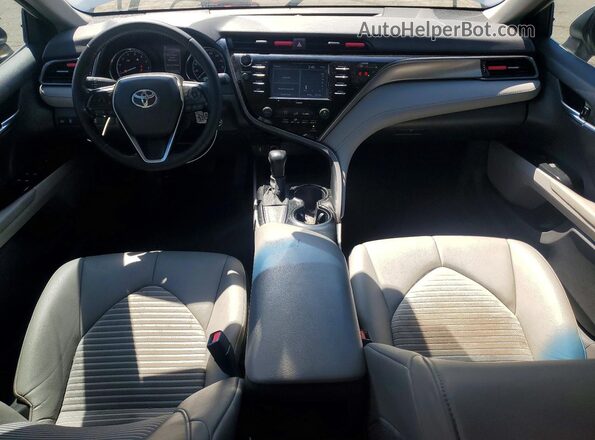 4T1G11AK4LU908185 2020 TOYOTA CAMRY Белый Вид панели приборов