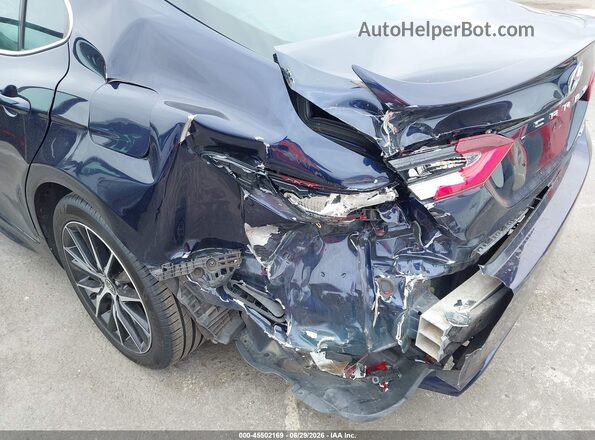 4T1G11AK4MU484038 2021 TOYOTA CAMRY Dark Blue Դիմացի տեսք