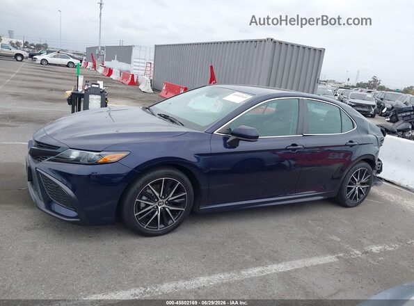 4T1G11AK4MU484038 2021 TOYOTA CAMRY Dark Blue Սալոնի 360 աստիճան տեսք