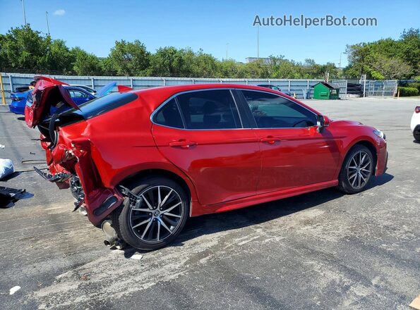 4T1G11AK4PU086350 2023 TOYOTA CAMRY Red Tył prawy