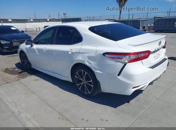 4T1G11AK6LU956643 2020 TOYOTA CAMRY White Հետևի ձախ