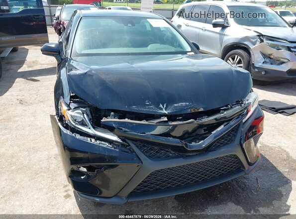 4T1G11AK7LU324394 2020 TOYOTA CAMRY Black Вид спереду
