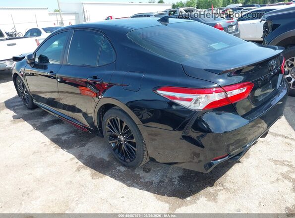 4T1G11AK7LU324394 2020 TOYOTA CAMRY Black Задня ліва чверть
