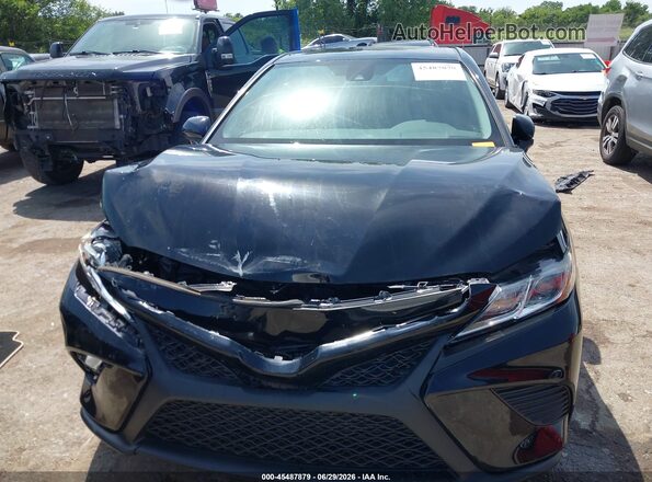 4T1G11AK7LU324394 2020 TOYOTA CAMRY Black Вид щитка приладів