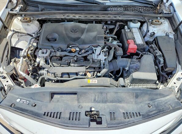 4T1G11AK7LU355578 2020 TOYOTA CAMRY White 