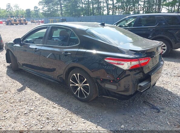 4T1G11AK7LU383090 2020 TOYOTA CAMRY Black Հետևի ձախ