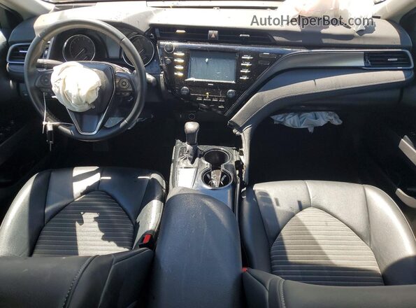 4T1G11AK7LU390170 2020 TOYOTA CAMRY White Вид панелі приладів