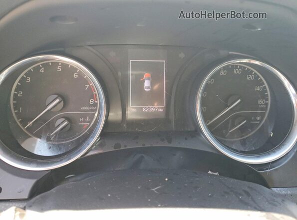 4T1G11AK7LU390170 2020 TOYOTA CAMRY White Вид щитка приладів