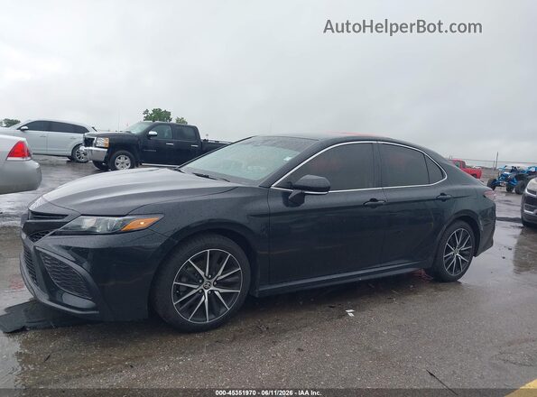 4T1G11AK7PU100581 2023 TOYOTA CAMRY Черный Панорамный вид салона 360°