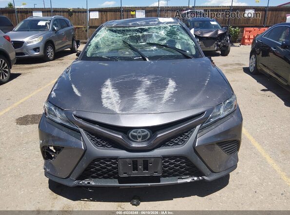 4T1G11AK8LU897093 2020 TOYOTA CAMRY Серый Вид щитка приборов