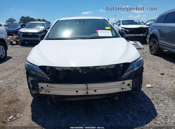 4T1G11AK8LU898289 2020 TOYOTA CAMRY White Vista interior trasera